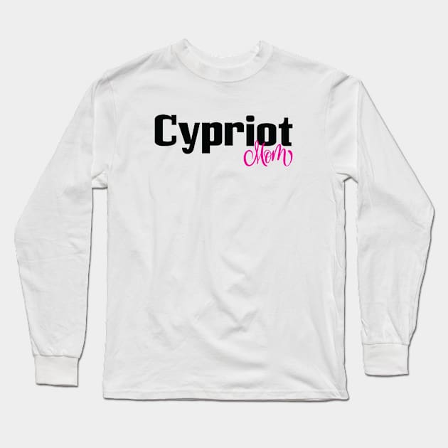 Cypriot Mom Long Sleeve T-Shirt by ProjectX23Red